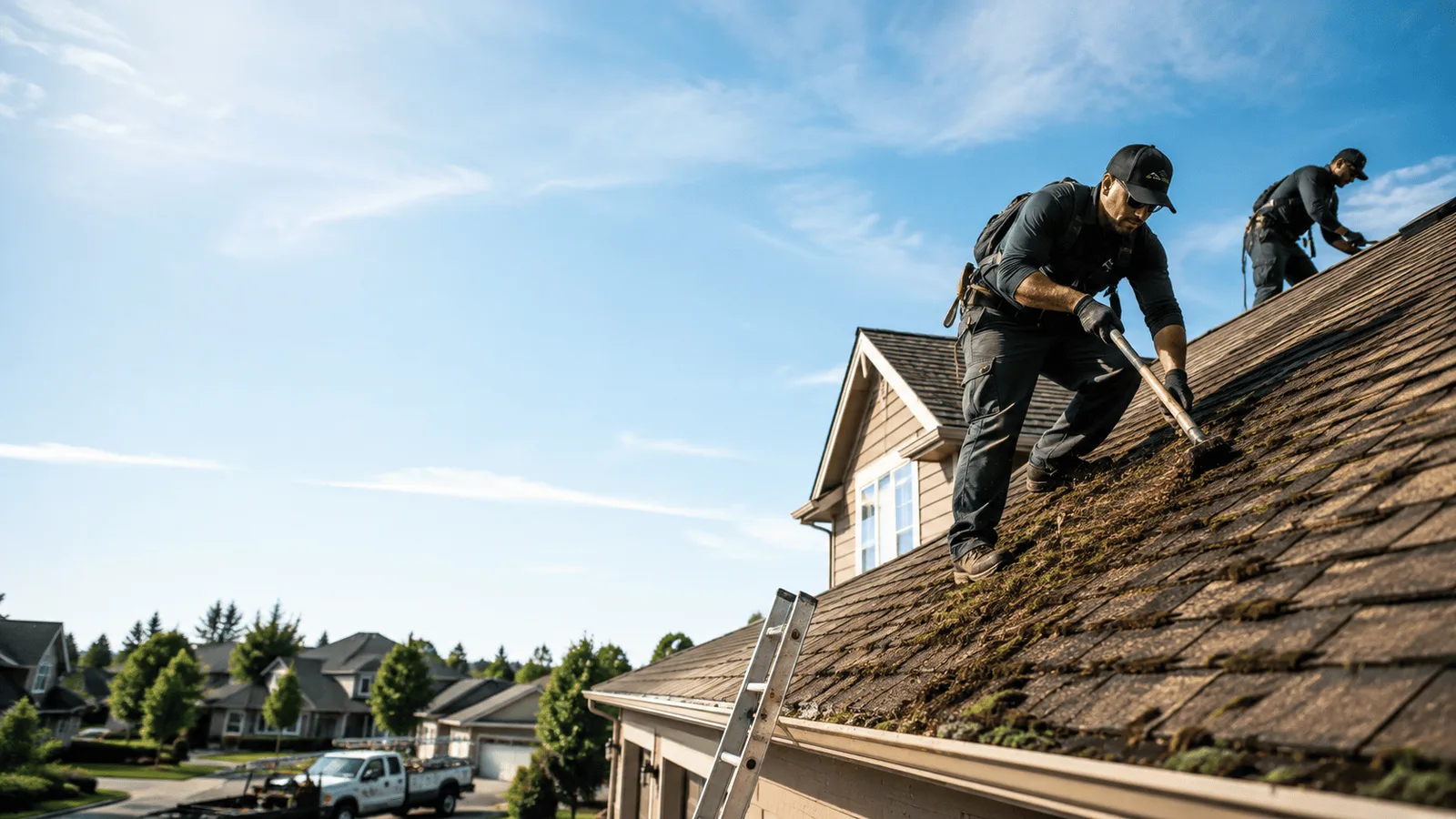 Roof Moss Removal in Oconee, GA near me